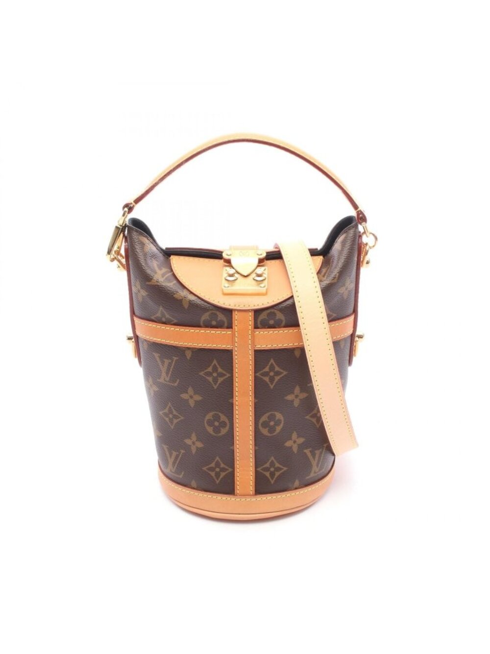 Louis Vuitton Handbag Duffle Monogram Leather
